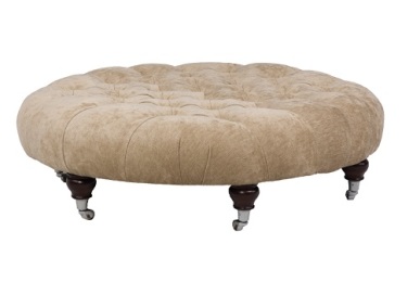 Rose upholstered bed head